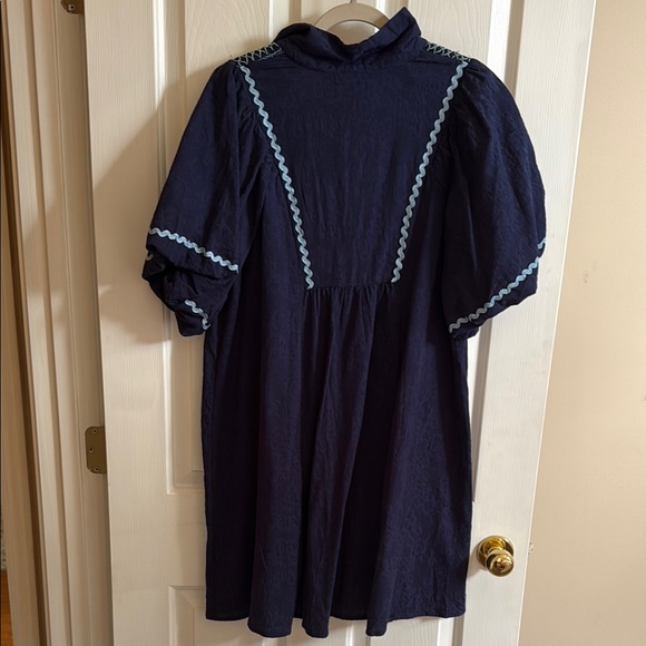 👗 Umgee: Navy Blue Dress - Picture 5 of 6